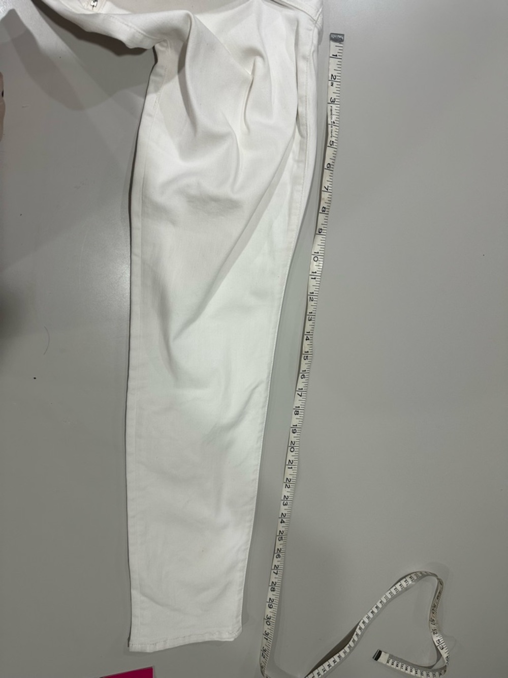 CAbi White Skinny Jeans with Zip Pocket Detail - Picture 5 of 5
